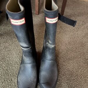 Hunter Black Waterproof Footwear